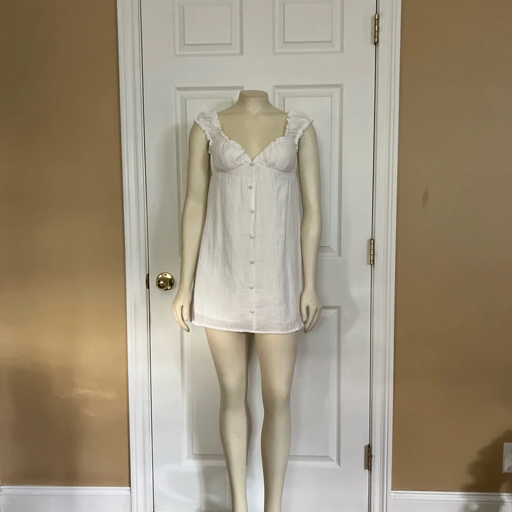 Princess Polly White Mini Dress - Picture 9 of 12